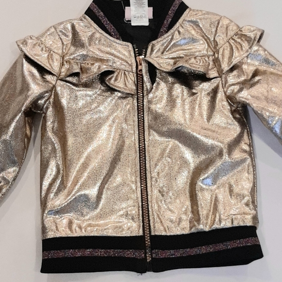 Girls 3T Sparkle Jacket - Picture 3 of 5